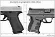 Glock G43X vs Springfield XD-S MOD.2 9mm